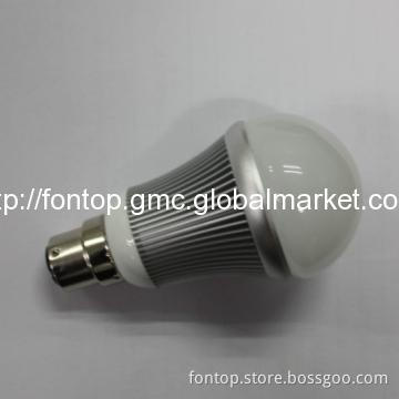 2012 Lowest Price,B22 500lm,7W LED Light Bulb,18 SMD5630LEDs
